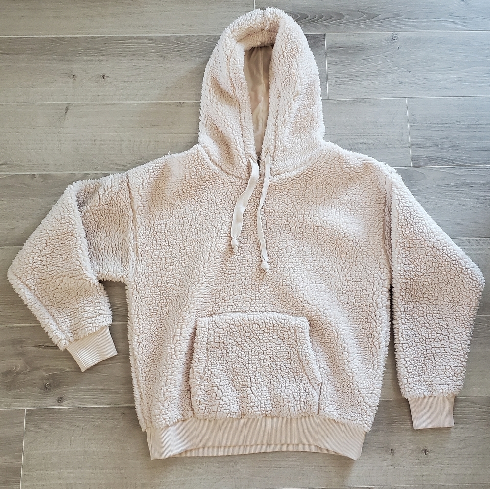 AMERICAN EAGLE OUTFITTERS Sherpa Hoodie Sz. M